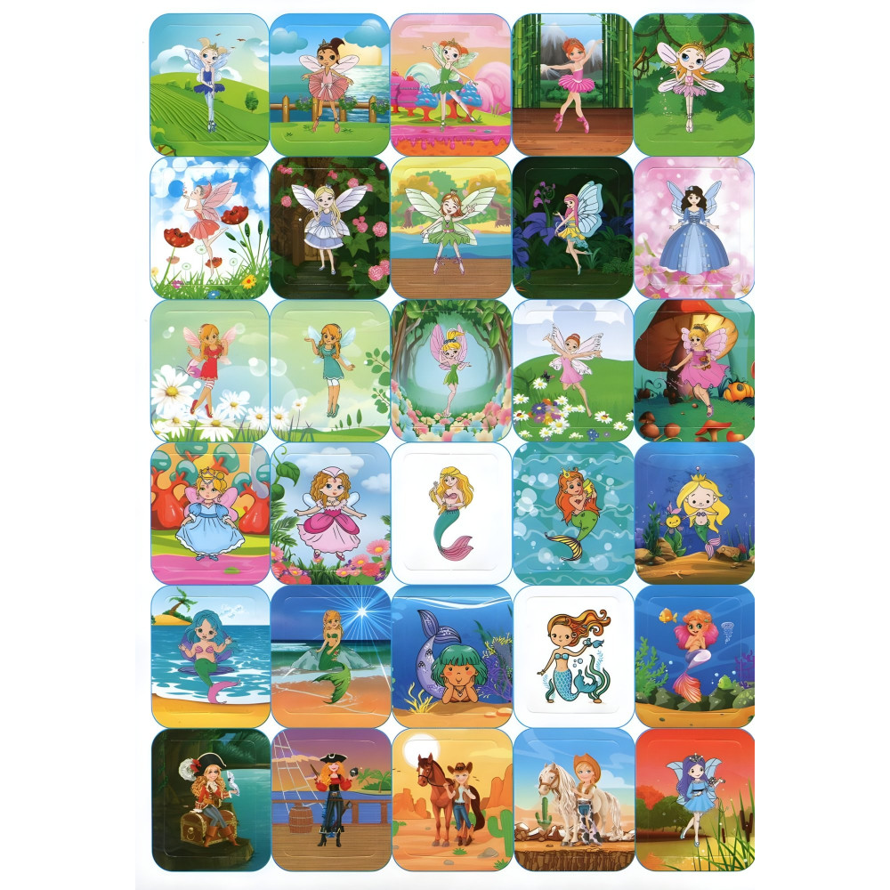 100% наліпок. Феї та принцеси 100% наліпок. Феї та принцеси
