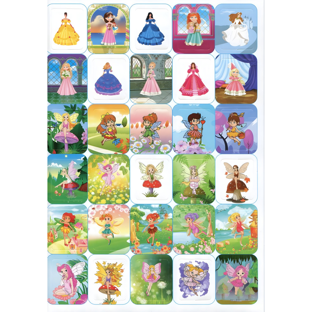 100% наліпок. Феї та принцеси 100% наліпок. Феї та принцеси