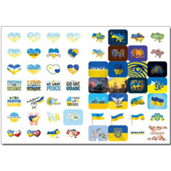 100% наклейок. Украина больше всего! Бандеронаклейки