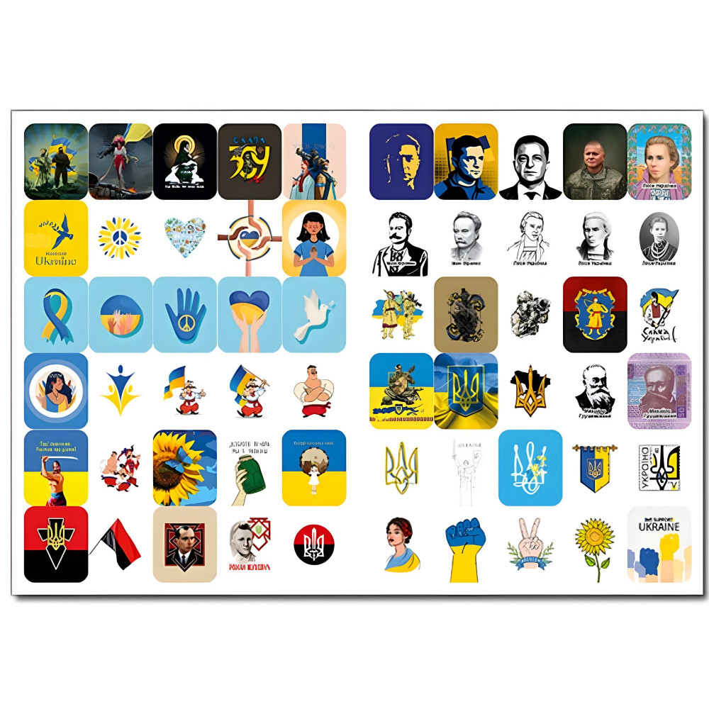 100% наліпок. Україна понад усе! Бандероналіпки 100% наліпок. Україна понад усе! Бандероналіпки