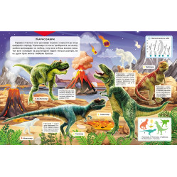 Альбом для наліпок. Кольоровий світ «Атлас динозаврів» Книга з наклейками (9786178638436) Альбом для наліпок. Кольоровий світ «Атлас динозаврів» Книга з наклейками (9786178638436)