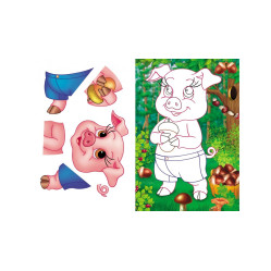 Аплікації для малят корова - 9789669479310 Аплікації для малят корова - 9789669479310