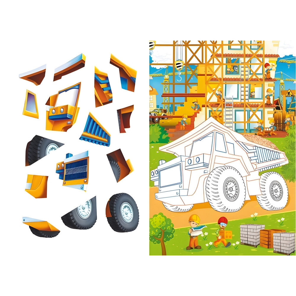 Аплікації для малят. Мінівен Аплікації для малят. Мінівен