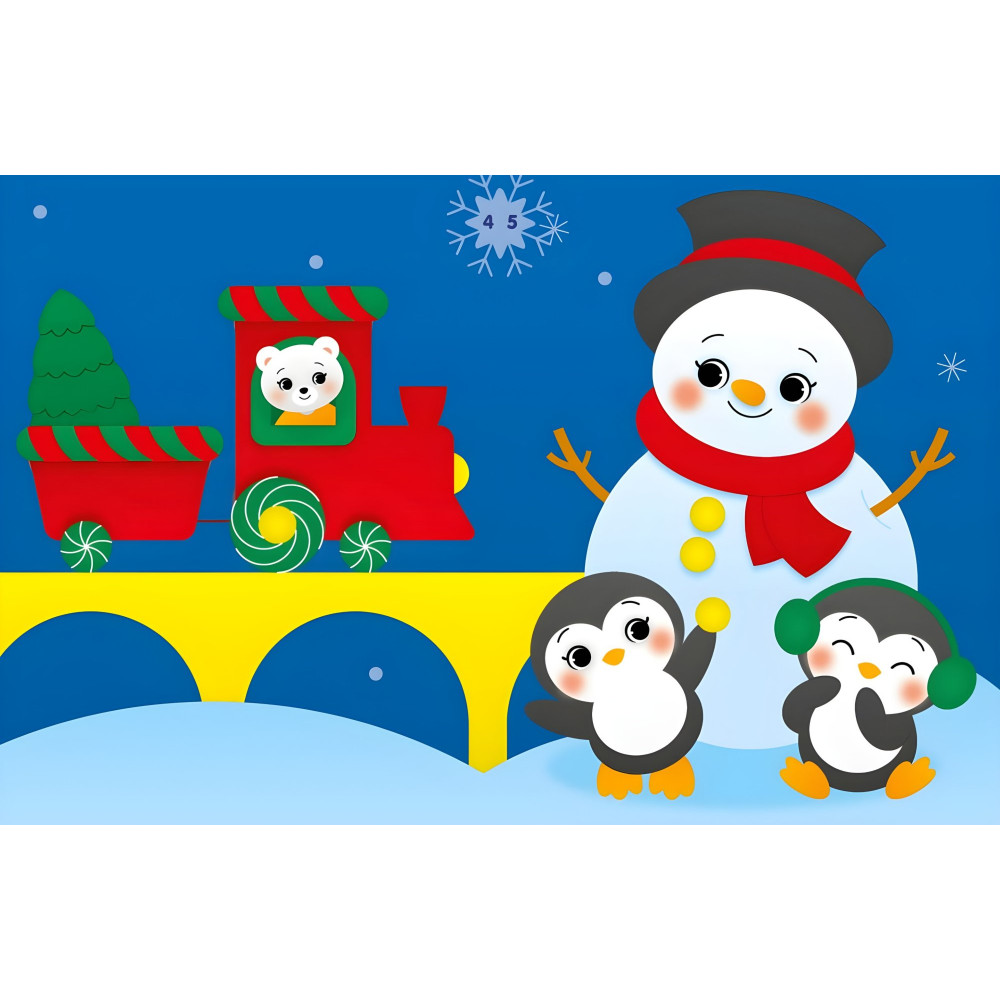 Аппликации наклейками «Снеговичок» - Творческая книга с наклейками для развития малышей (9789667514105) Аппликации наклейками «Снеговичок» - Творческая книга с наклейками для развития малышей (9789667514105)