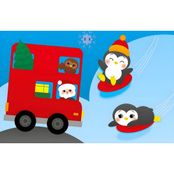 Аплікації наліпками: Зайчик (9789667514075) — яскрава розвивальна книжка для малюків із наліпками