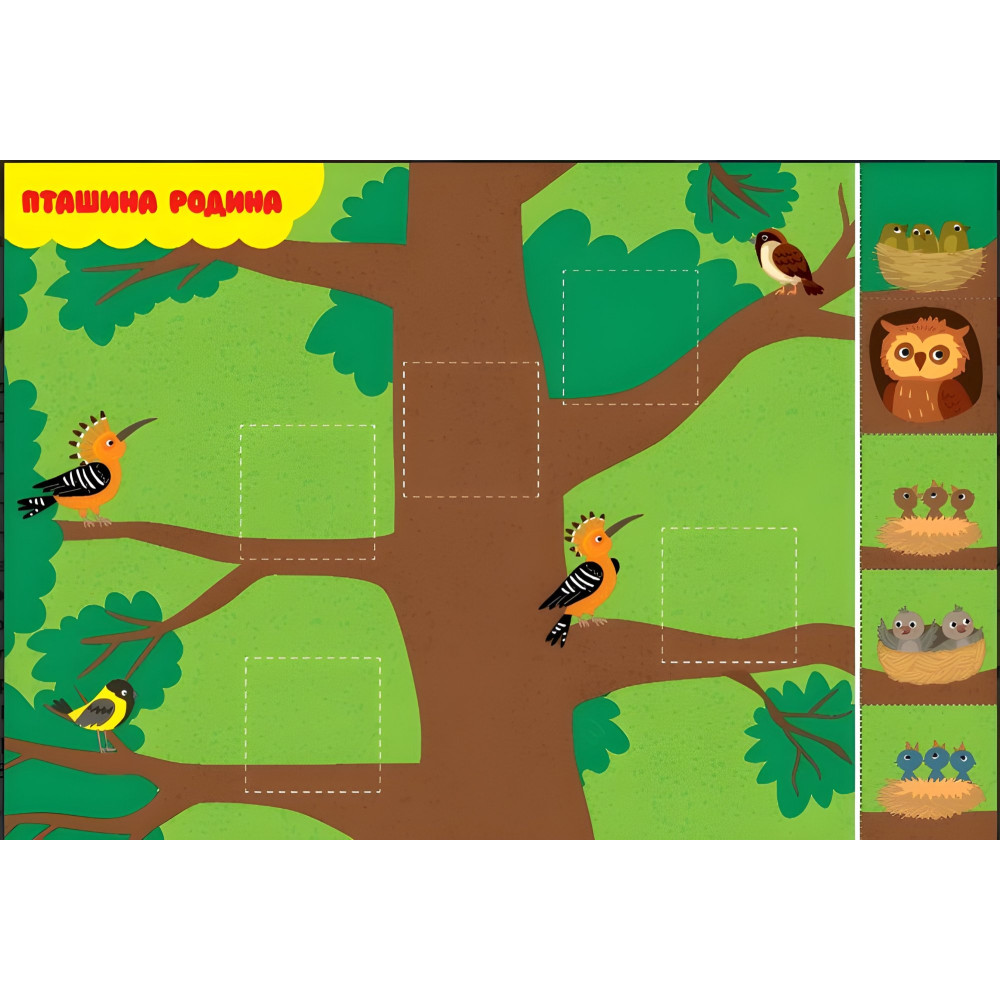 Аппликации с наклейками - Лес (9786175444474) Аппликации с наклейками - Лес (9786175444474)