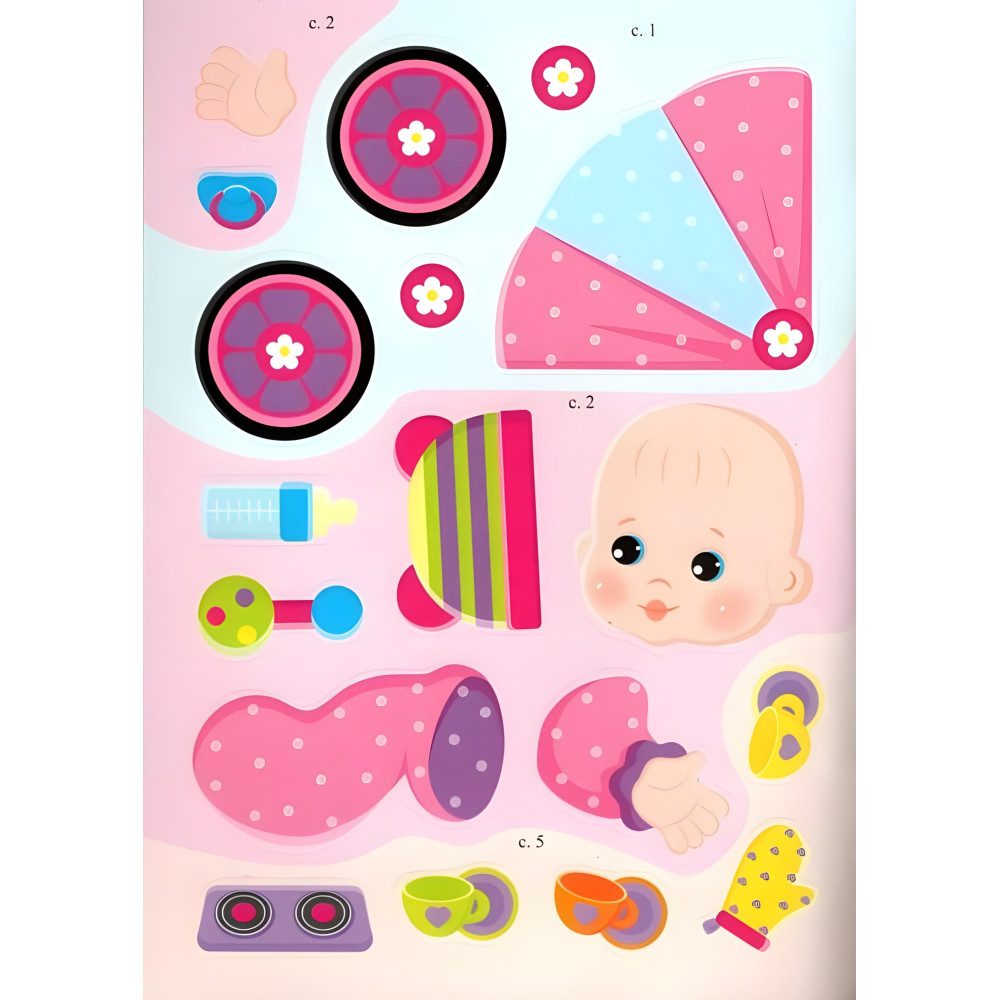 Аплікації з наліпок. ІГРАШКИ ДЛЯ ДІВЧАТОК. Збери ціле (м'яка палітурка 4 аркуші з наліпками) Аплікації з наліпок. ІГРАШКИ ДЛЯ ДІВЧАТОК. Збери ціле (м'яка палітурка 4 аркуші з наліпками)