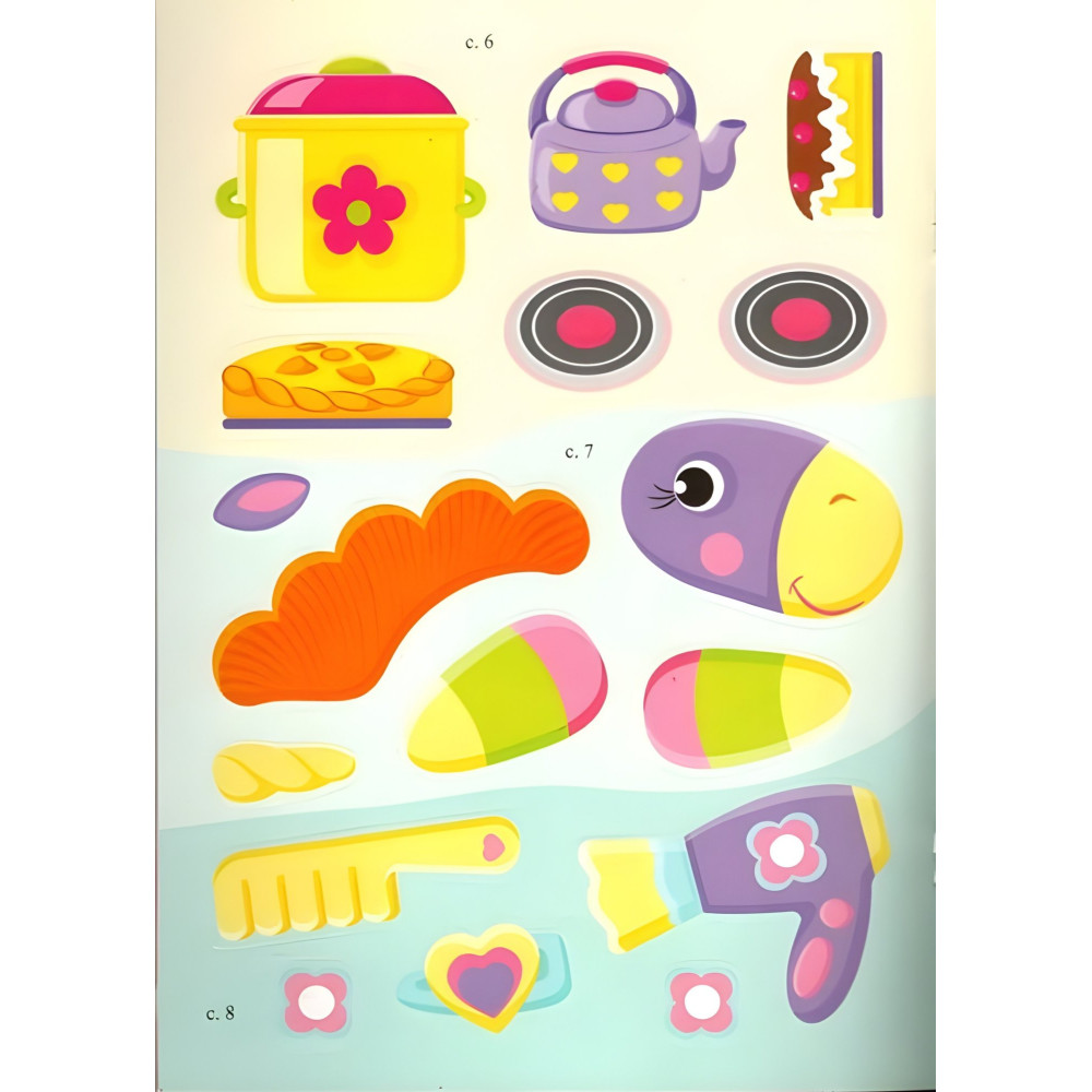 Аплікації з наліпок. ІГРАШКИ ДЛЯ ДІВЧАТОК. Збери ціле (м'яка палітурка 4 аркуші з наліпками) Аплікації з наліпок. ІГРАШКИ ДЛЯ ДІВЧАТОК. Збери ціле (м'яка палітурка 4 аркуші з наліпками)