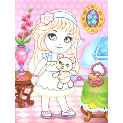 Аппликации для девочек.Наталья