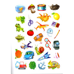 Азбука животных,"Азбука животных" (2 листа с наклейками)