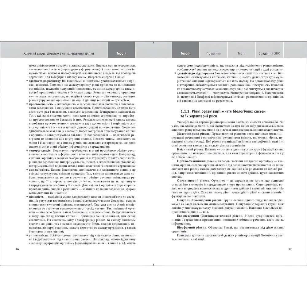 Биология ВНО, ГНА 2021 Биология ВНО, ГНА 2021