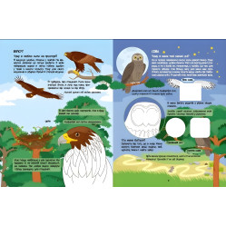 Червона книжка про хижаків. Пізнавальна книжка – Коваль Н. (Укр) АРТ (9786170992611)