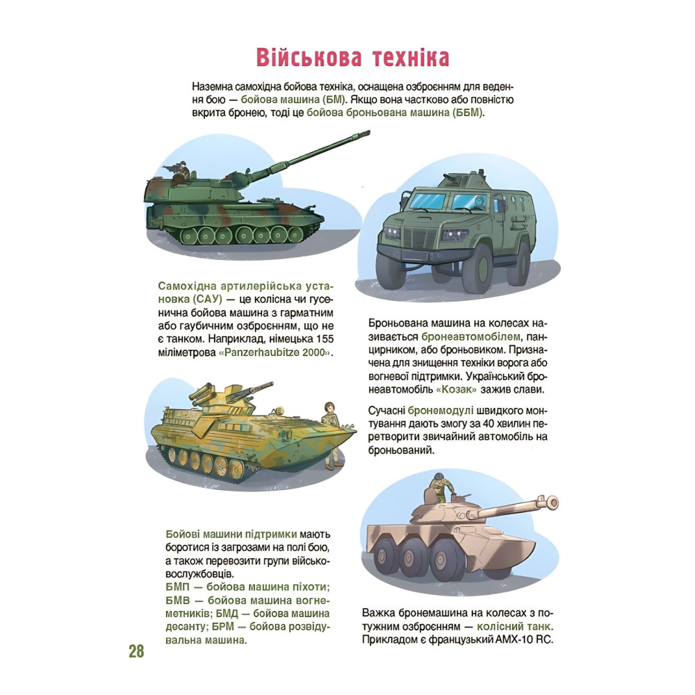 Енциклопедія «Хочу знати. Як це влаштовано: Військо України» — книга для дітей (9786170043290) Енциклопедія «Хочу знати. Як це влаштовано: Військо України» — книга для дітей (9786170043290)