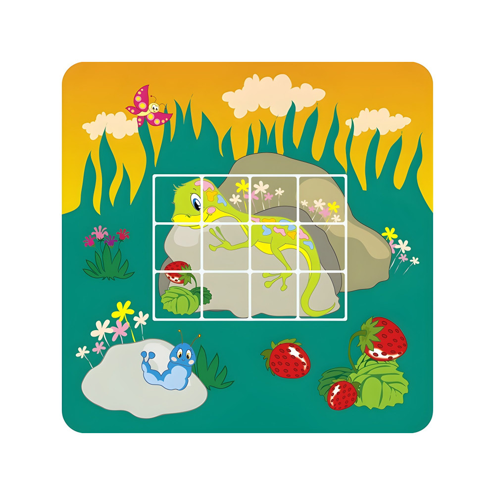 Головоломки-наклейки. В лесу. 4+ Головоломки-наклейки. В лесу. 4+