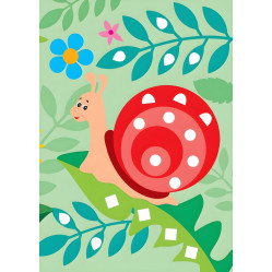 Картинки с мозаикой. Собираю лужайку