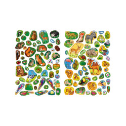 Книга с наклейками Развивающие наклейки Любимые животные (9789669138545)