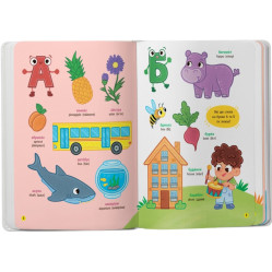 Книга для малышей «150 первых слов. Алфавит» Для изучения букв и слов (9786175475775) Книга для малышей «150 первых слов. Алфавит» Для изучения букв и слов (9786175475775)