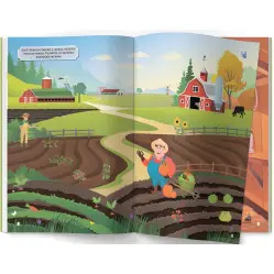 Книга с наклейками. Ферма (9786175470442) Книга с наклейками. Ферма (9786175470442)