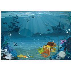 Книга с наклейками. Пираты (9789669369772)