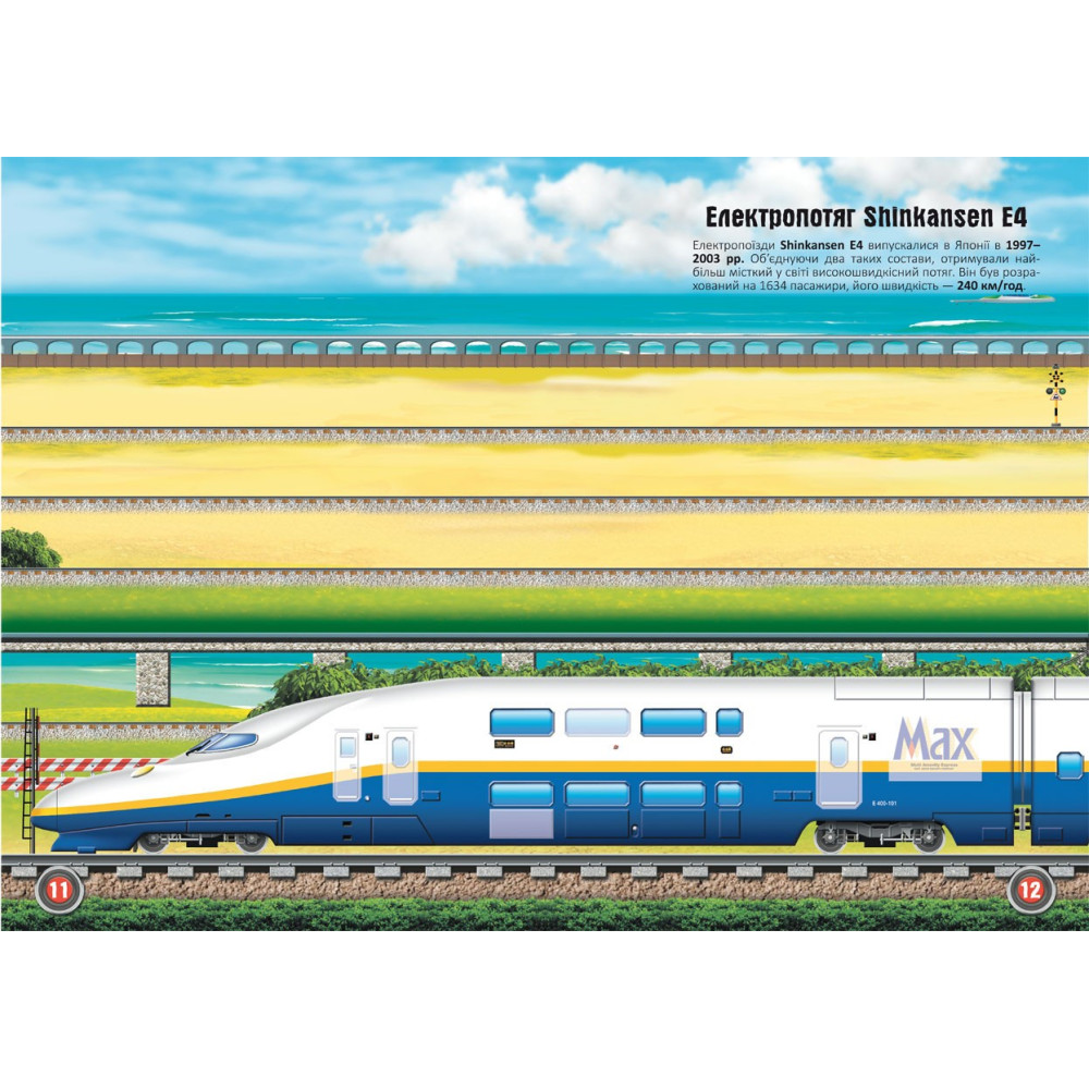 Меганаліпки. Потяги Меганаліпки. Потяги