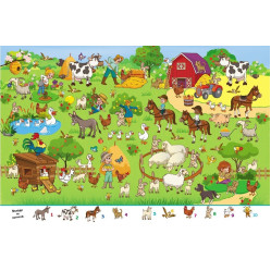 Мій перший віммельбух Вчимося рахувати (9786178405519)