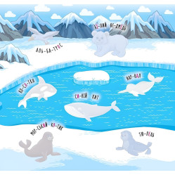 Наліпки-навчалки. Зоопарк Наліпки-навчалки. Зоопарк
