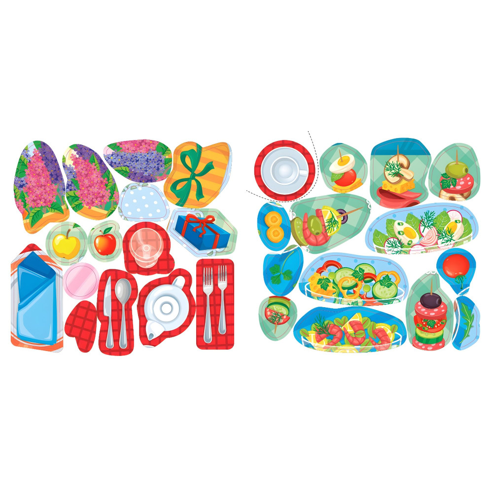 Наклейки-помощницы — Праздничный стол (9786175440971) Наклейки-помощницы — Праздничный стол (9786175440971)