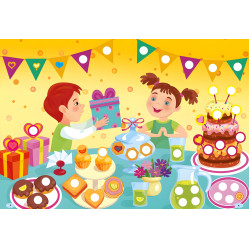 Наклейки-прикраски. Сердечки и дольки Наклейки-прикраски. Сердечки и дольки