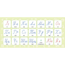 Навчальні міні-плакати. Українська мова. 1 клас Навчальні міні-плакати. Українська мова. 1 клас