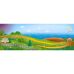 Панорамка-игра. Прекрасный транспорт