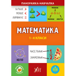 Панорамка-навчалка. Математика. 1-4 класи