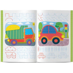 Перші багаторазові прописи. Улюблені машинки. Навчаємося писати правильно(9786175475171)