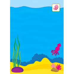 Перші наліпки. Хлюп-хлюп! У морі 9789662848441