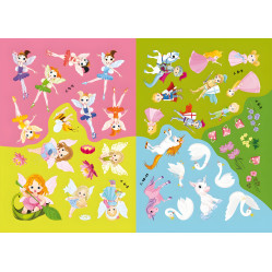 Первые развивающие наклейки. Феи и принцессы. 60 наклейок Первые развивающие наклейки. Феи и принцессы. 60 наклейок