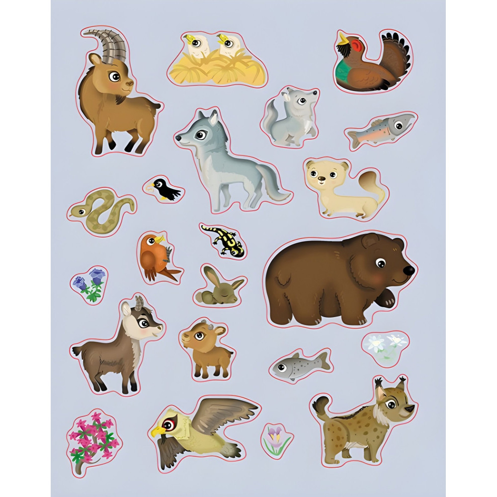 ПУХНАСТІ ЗВІРЯТА Гори ПУХНАСТІ ЗВІРЯТА Гори