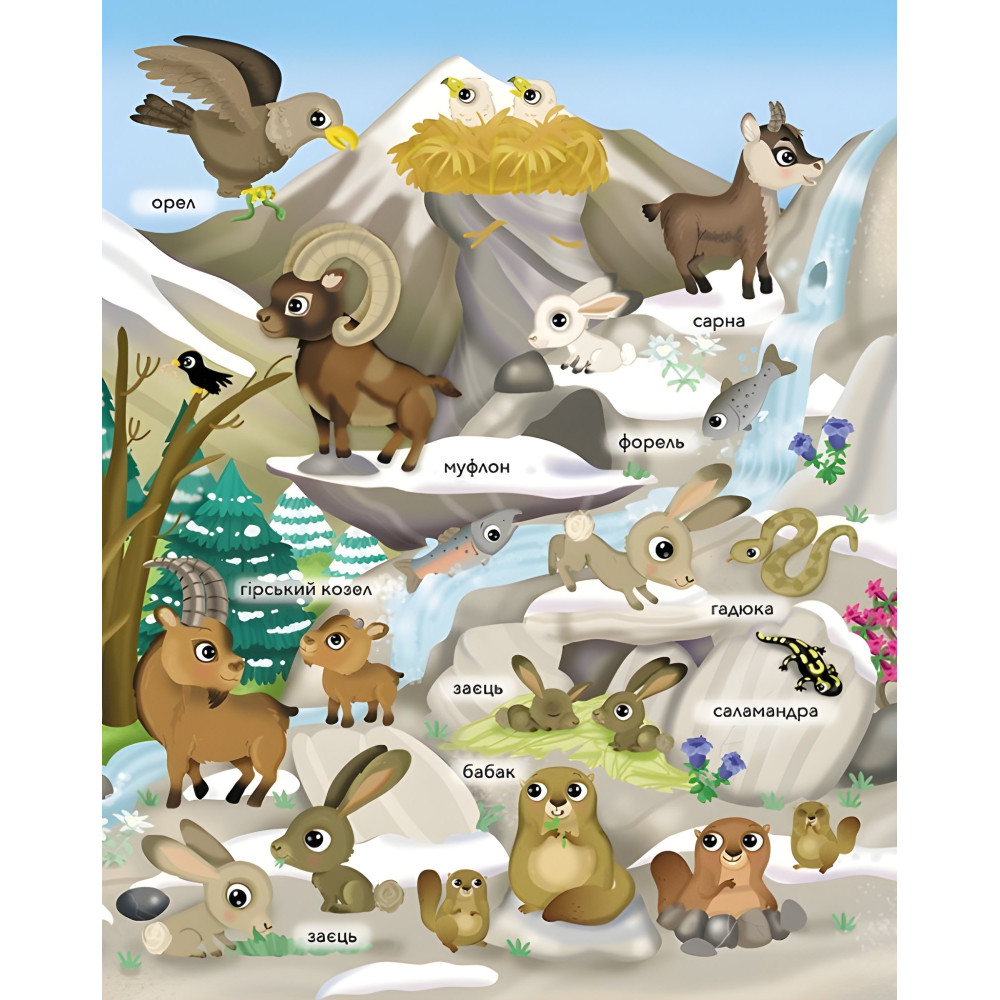 ПУХНАСТІ ЗВІРЯТА Гори ПУХНАСТІ ЗВІРЯТА Гори