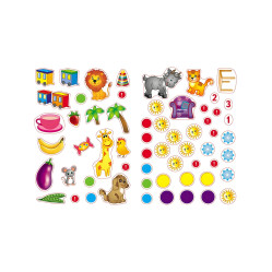 Розвивальні наліпки Порівняння Розвивальні наліпки Порівняння