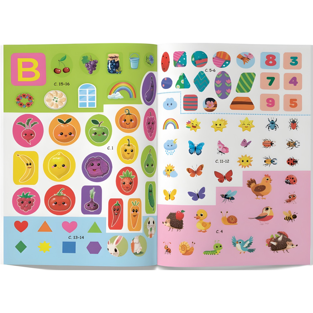 Розвивальні уроки і тести. Панда. 93 наліпки (9786175475201) Розвивальні уроки і тести. Панда. 93 наліпки (9786175475201)