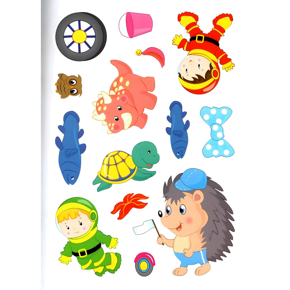 Розвивальні завдання для малюків. космонавт (9789664660836) Розвивальні завдання для малюків. космонавт (9789664660836)