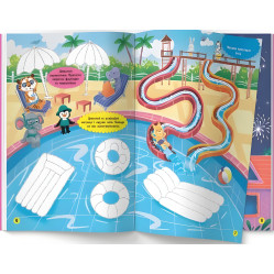 Школа сучасного чомусика. Готуємо руку до письма. 105 розвивальних наліпок Школа сучасного чомусика. Готуємо руку до письма. 105 розвивальних наліпок