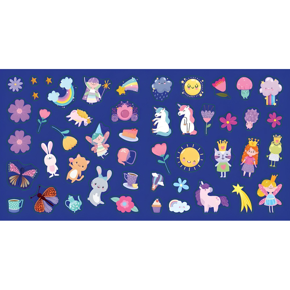 Супер наклейки. Феи и единороги Супер наклейки. Феи и единороги