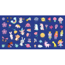 Супер наклейки. Феи и единороги Супер наклейки. Феи и единороги