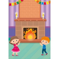 Праздничные наклейки-прикраски. Волшебные истории Праздничные наклейки-прикраски. Волшебные истории