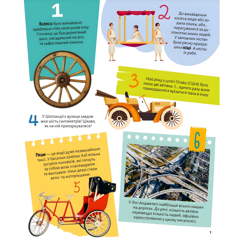 Транспорт. 100 цікавих фактів Транспорт. 100 цікавих фактів