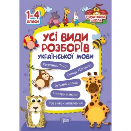 Все виды разборов украинского языка