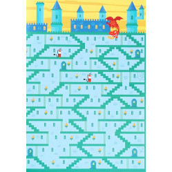 Большие лабиринты. Желтая Большие лабиринты. Желтая