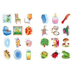 Я читаю по складах. Світ навколо мене. Книжка з наліпками Я читаю по складах. Світ навколо мене. Книжка з наліпками