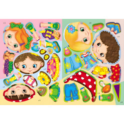 Збери ціле Цікаві дівчатка