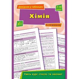 Справочник по таблицам. Химия. 7–11 классы