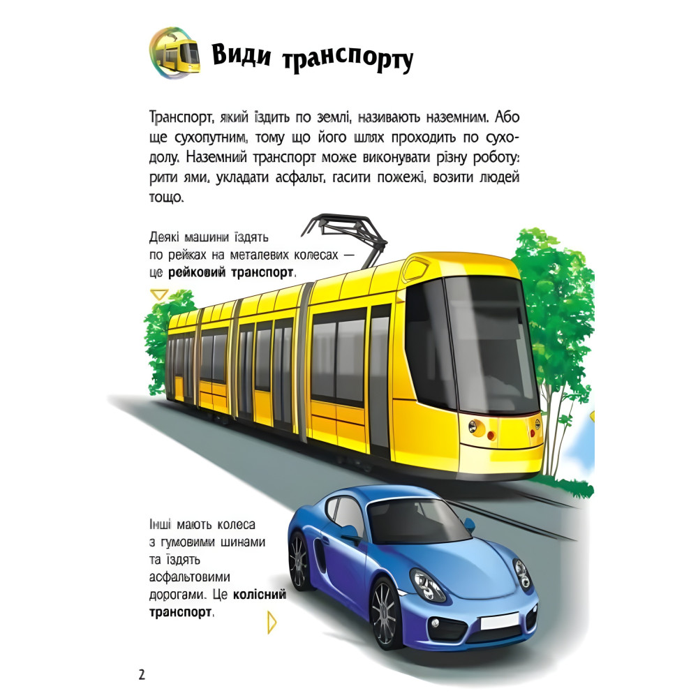 Енциклопедія дошкільника «Транспорт» Н.С. Полулях - Книга для дітей 3–6 років (9786170994981) Енциклопедія дошкільника «Транспорт» Н.С. Полулях - Книга для дітей 3–6 років (9786170994981)